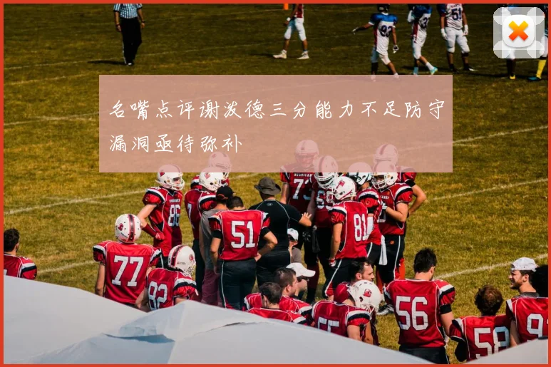 名嘴点评谢泼德三分能力不足防守漏洞亟待弥补
